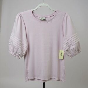 On 34th Women’s Pink‎ Bud Puff Sleeve Blouse Size 0X